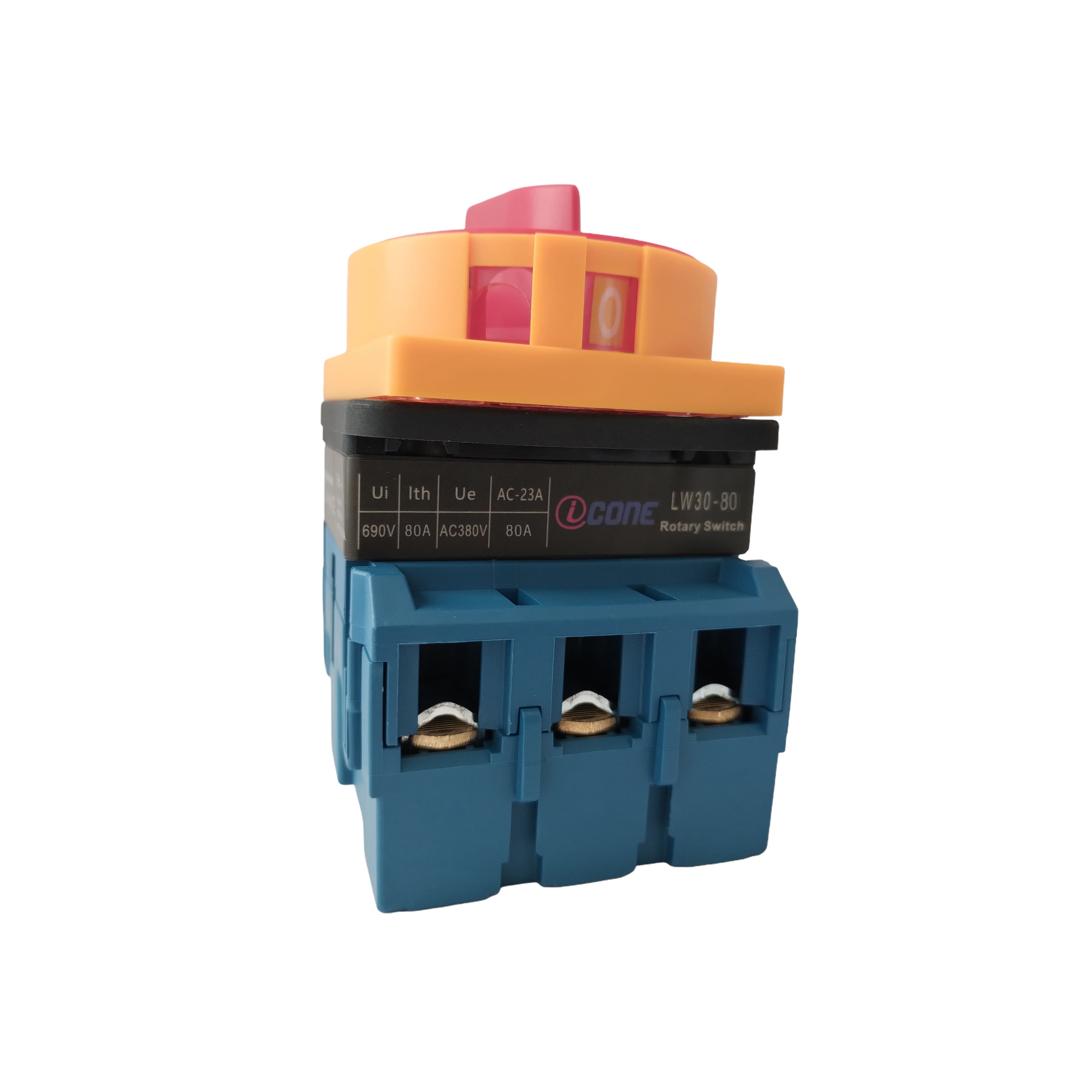 Chave Seccionadora Rotativa  80A 3P (1-0) LW30 - Leikexing
