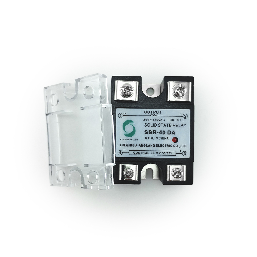 Relé de Estado Sólido SSR-40DA 40A - 3-32Vcc / 24-480Vac